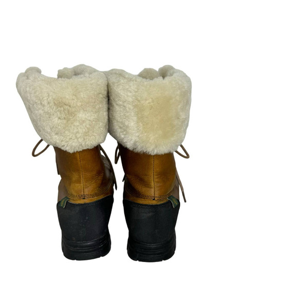 Lauren Ralph Lauren Quinta Leather Shearling boots - Picture 3 of 8